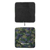 Two Bare Feet Kids Weatherproof Changing Robe & Changing Mat - Green Camo / Charcoal Extra Image 3 Preview